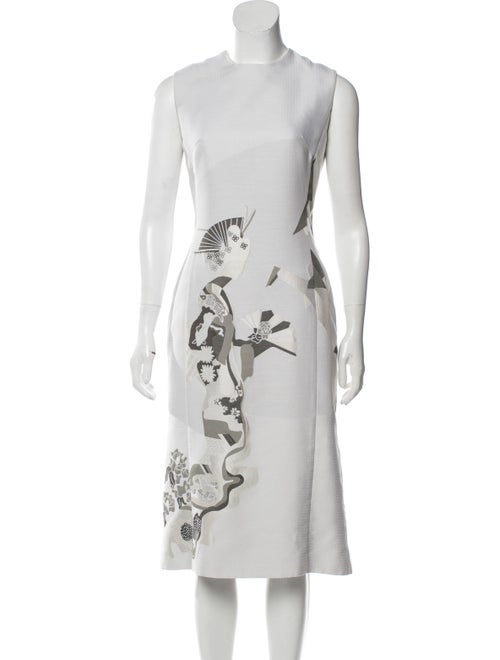 Thom Browne Silk Jacquard Dress