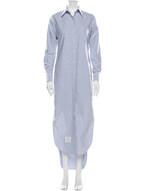 Thom Browne Long Dress Blue