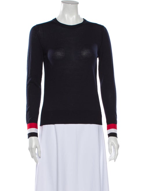 Thom Browne Wool Crew Neck Sweater Wool