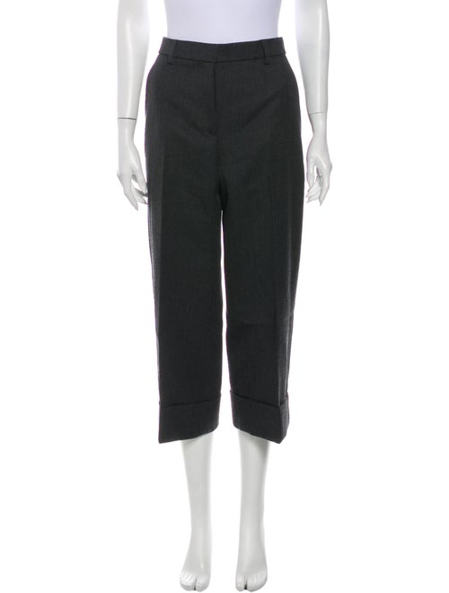 Thom Browne Wool Wide Leg Pants Wool