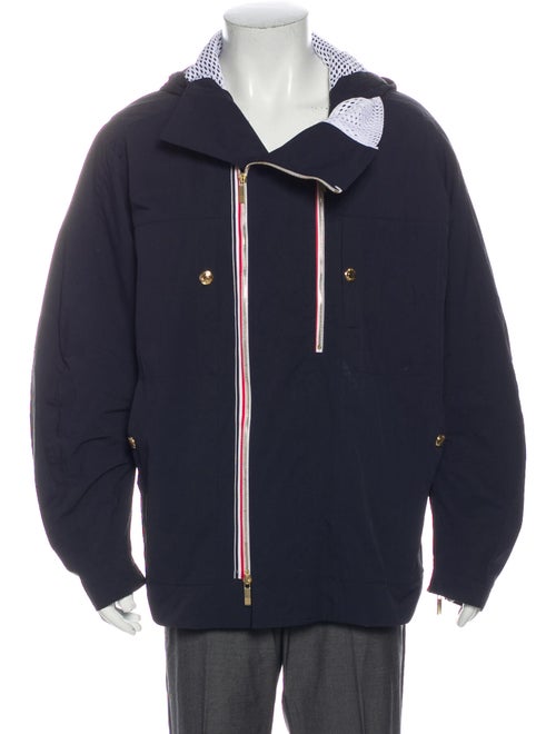 Thom Browne Windbreaker Blue