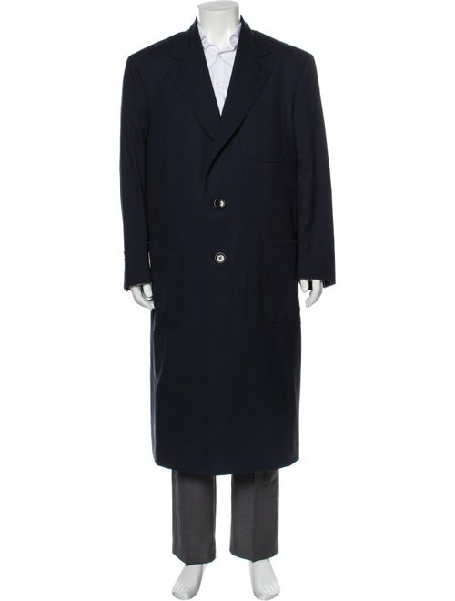 Thom Browne Overcoat Blue