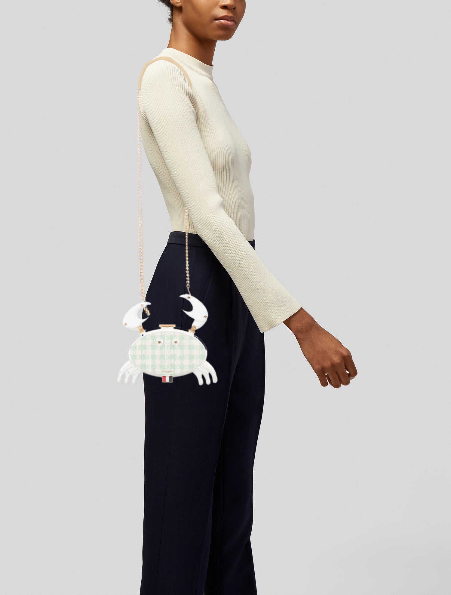 thom browne crab bag