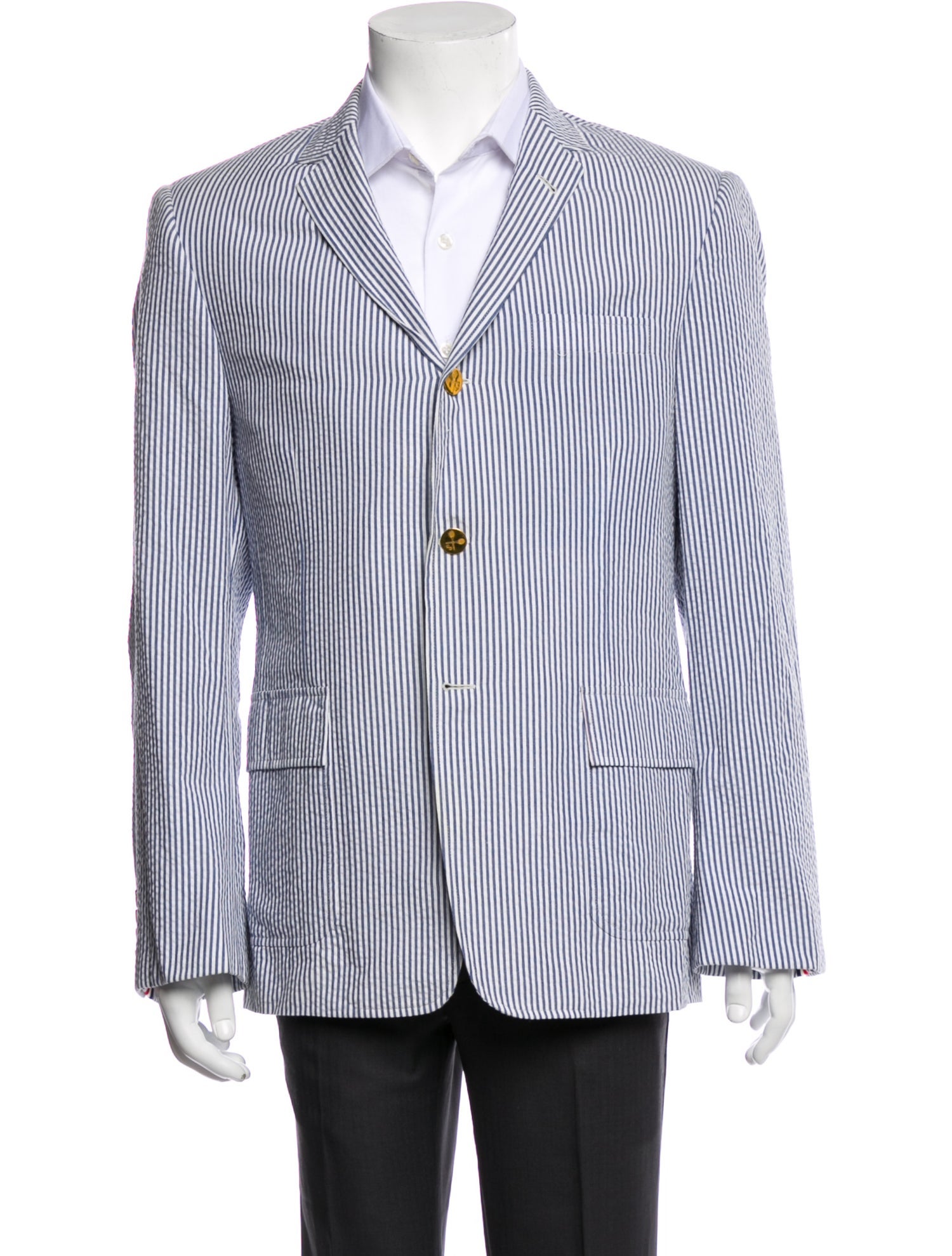 Thom Browne 2009 Striped Blazer