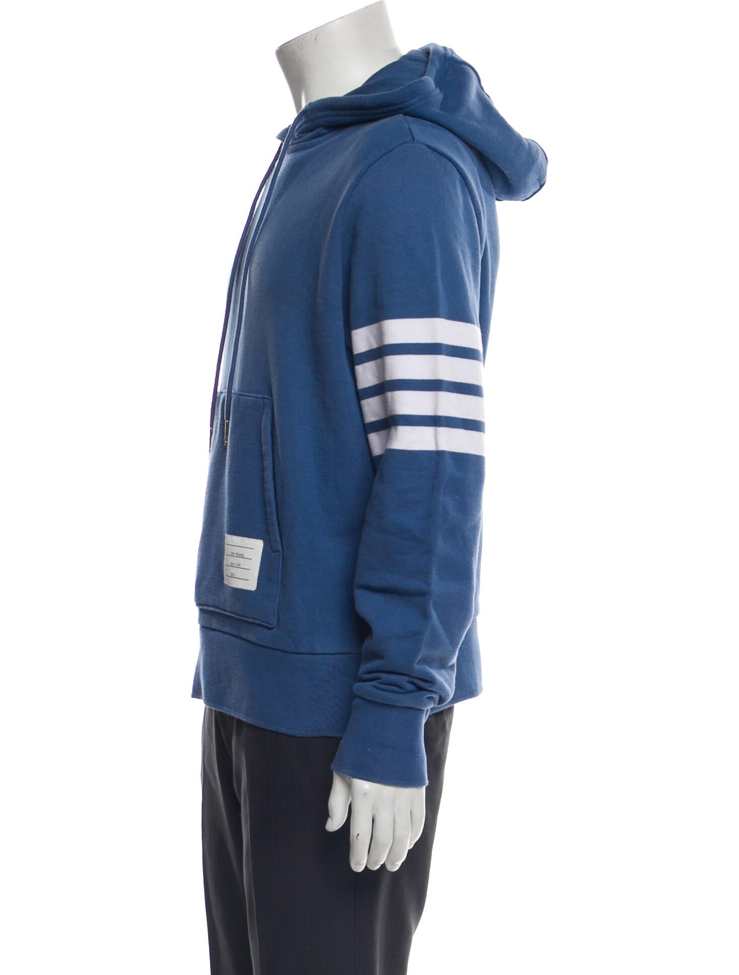 Thom Browne Striped Crew Neck Hoodie