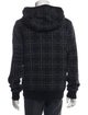 Thom Browne Tartan 4-Bar Plaid Print Hoodie