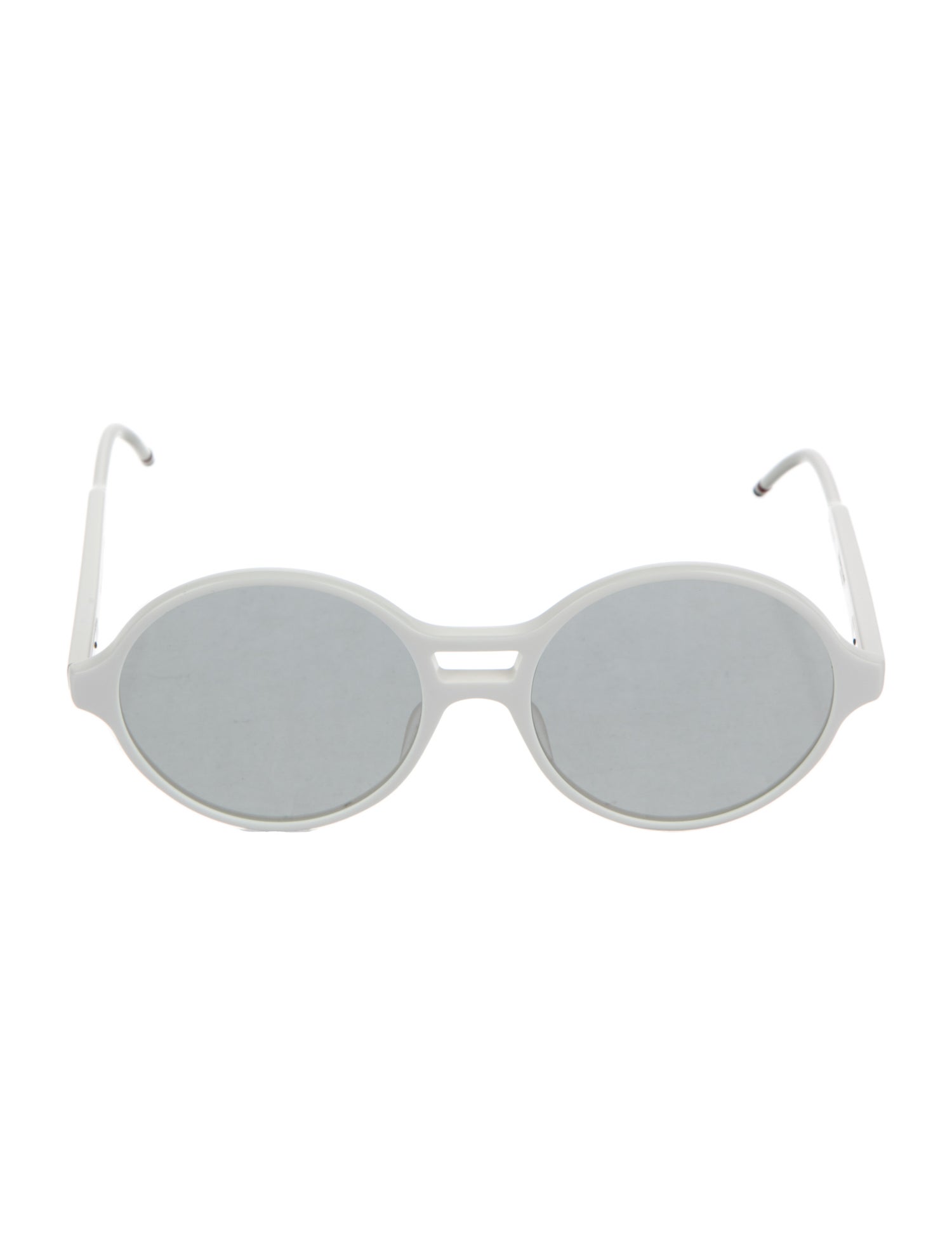 Thom Browne Round Mirrored Sunglasses