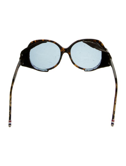 Thom Browne Oversize Mirrored Sunglasses