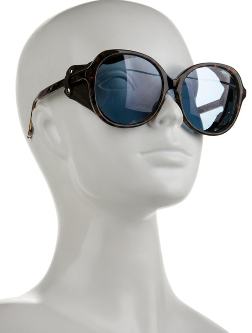 Thom Browne Oversize Mirrored Sunglasses