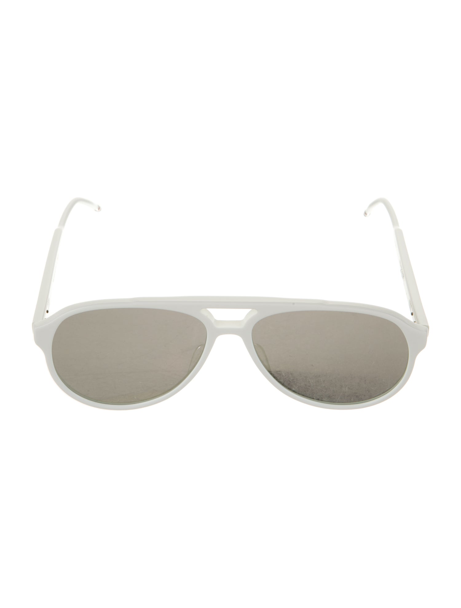 Thom Browne Aviator Mirrored Sunglasses