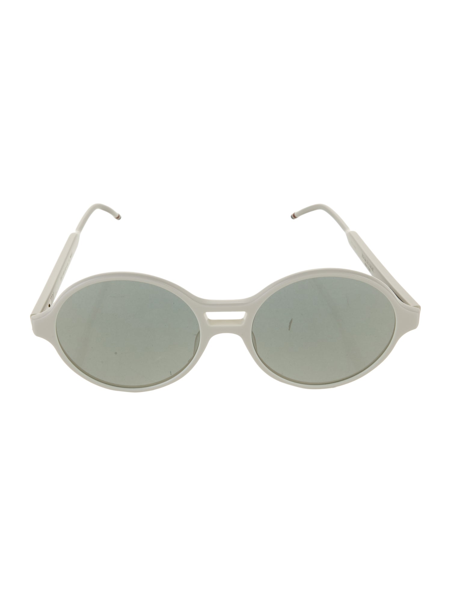 Thom Browne Round Mirrored Sunglasses