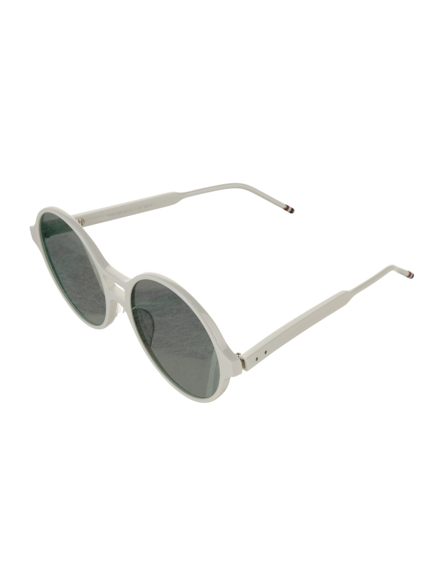 Thom Browne Round Mirrored Sunglasses