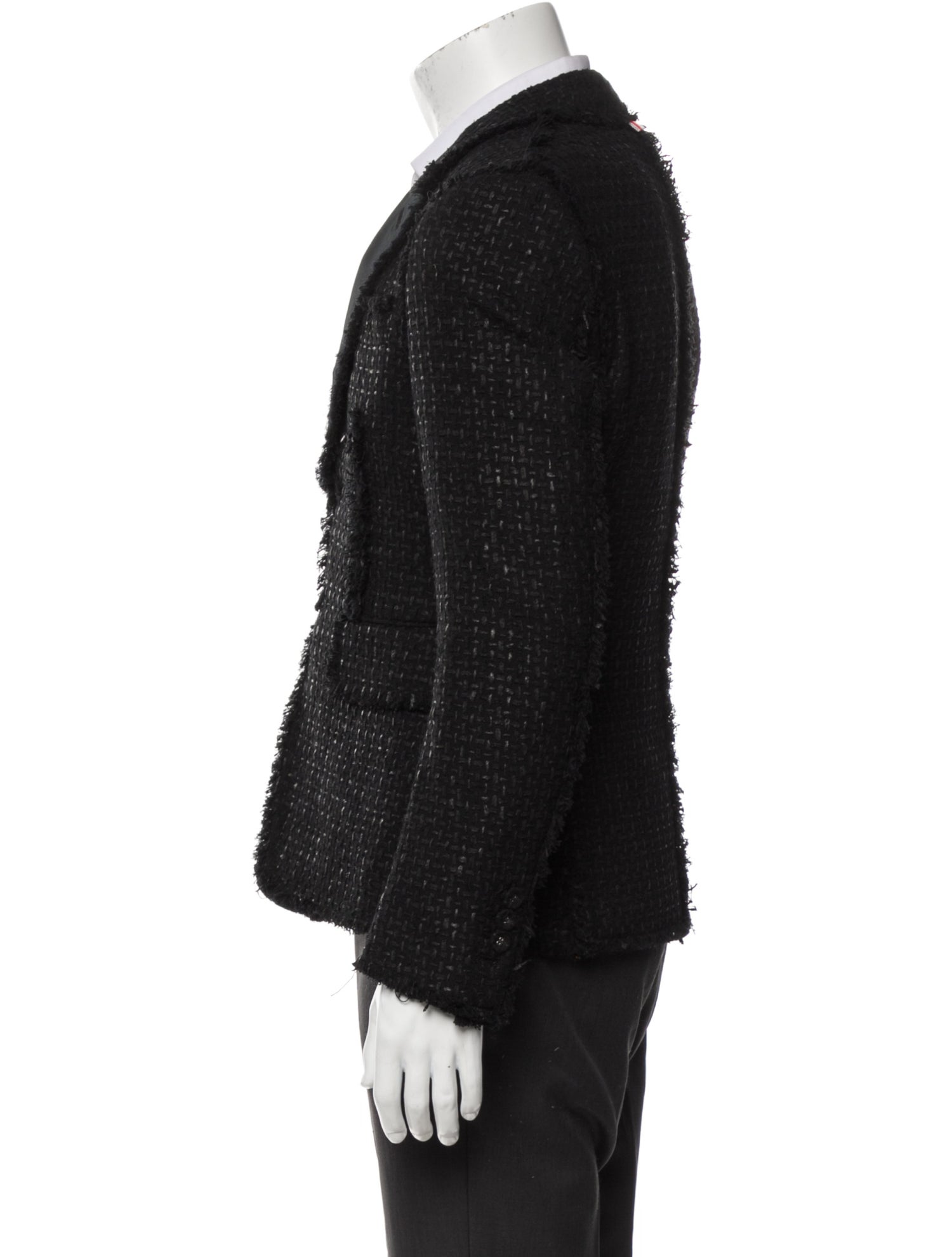 Thom Browne Tweed Pattern Blazer