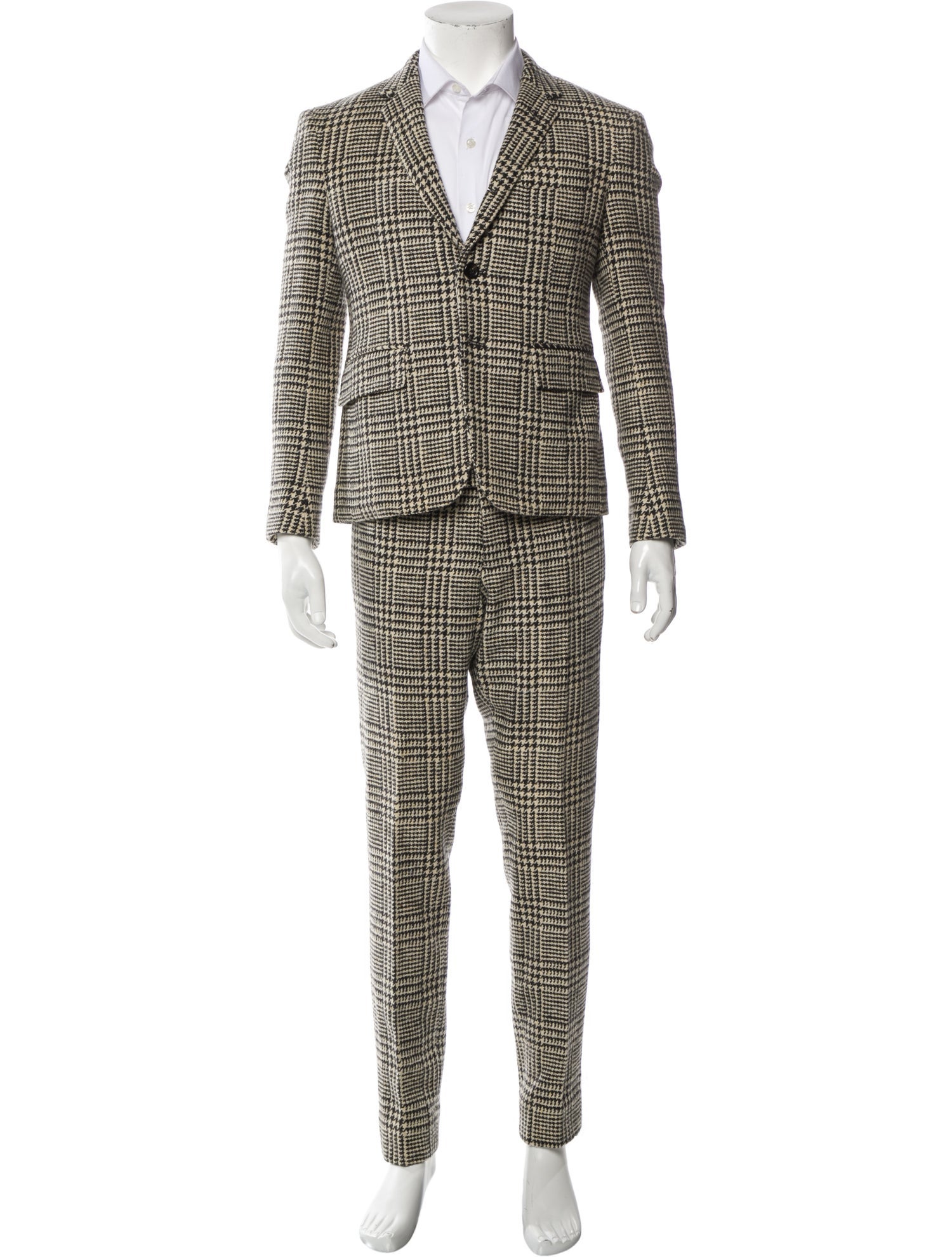 Thom Browne Price of Wales Wool Two-Piece Suit
