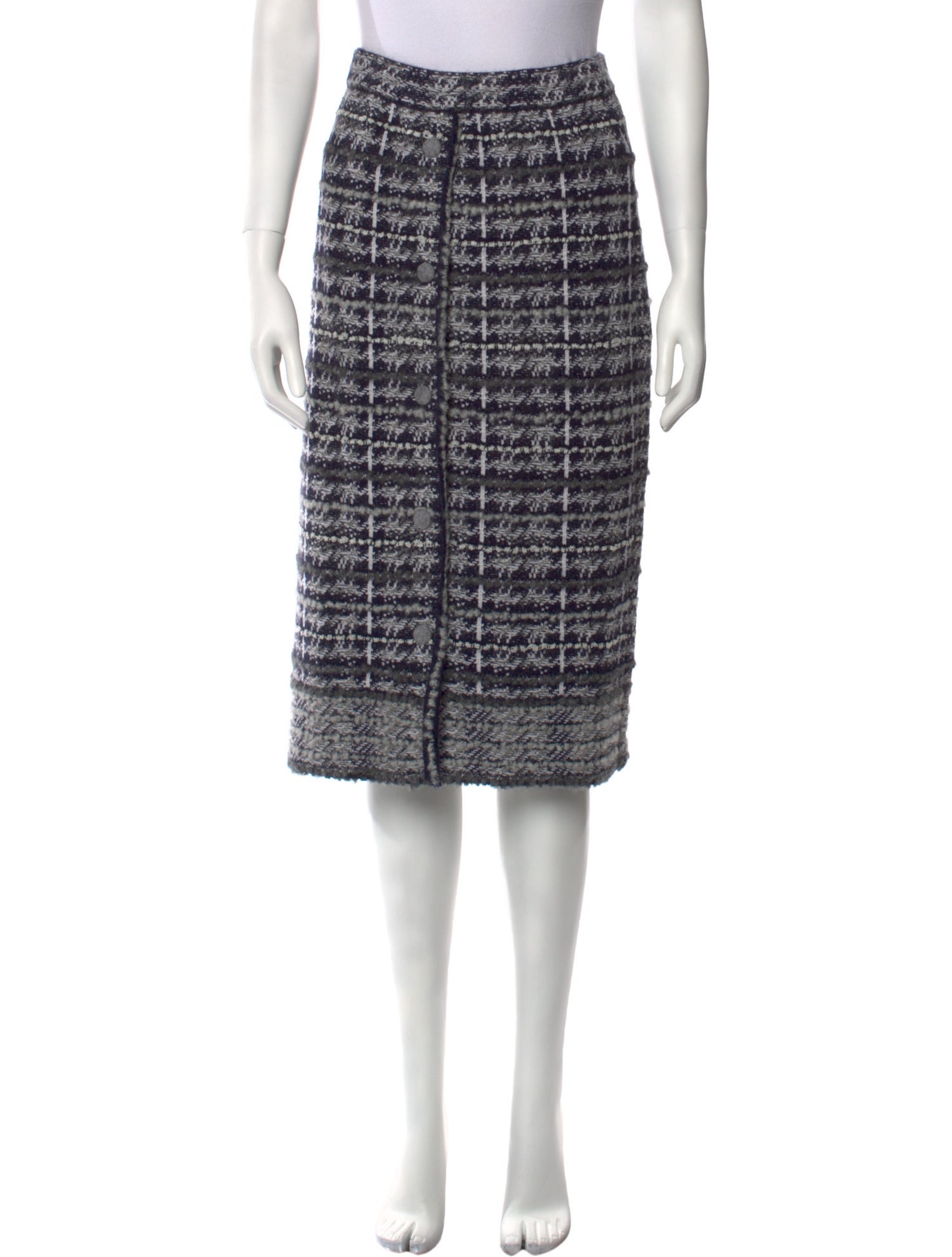 Thom Browne Wool Knee-Length Skirt