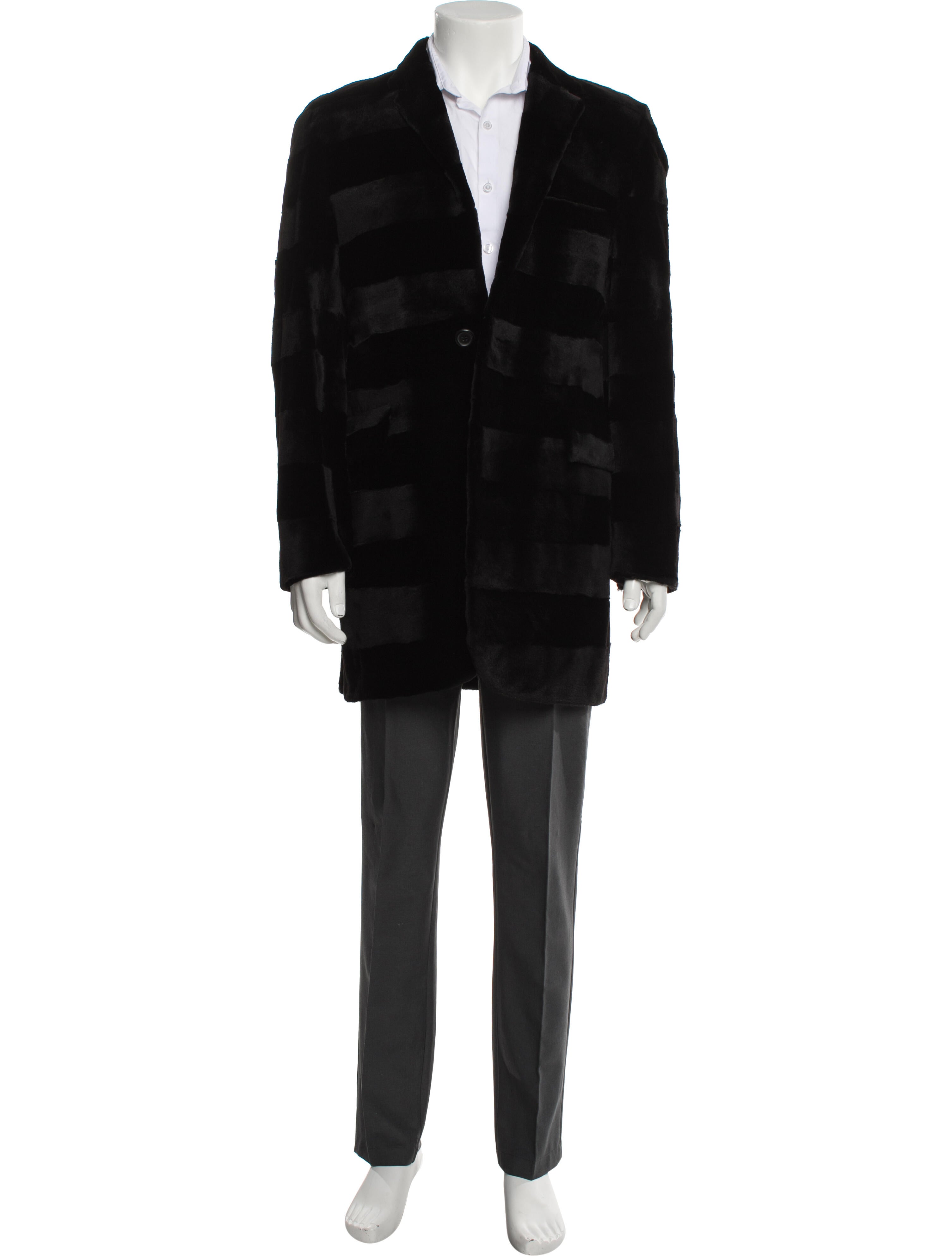 Thom Browne Mink Overcoat
