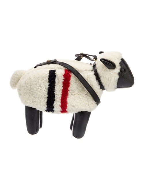 Thom Browne Shearling Small Sheep Chain