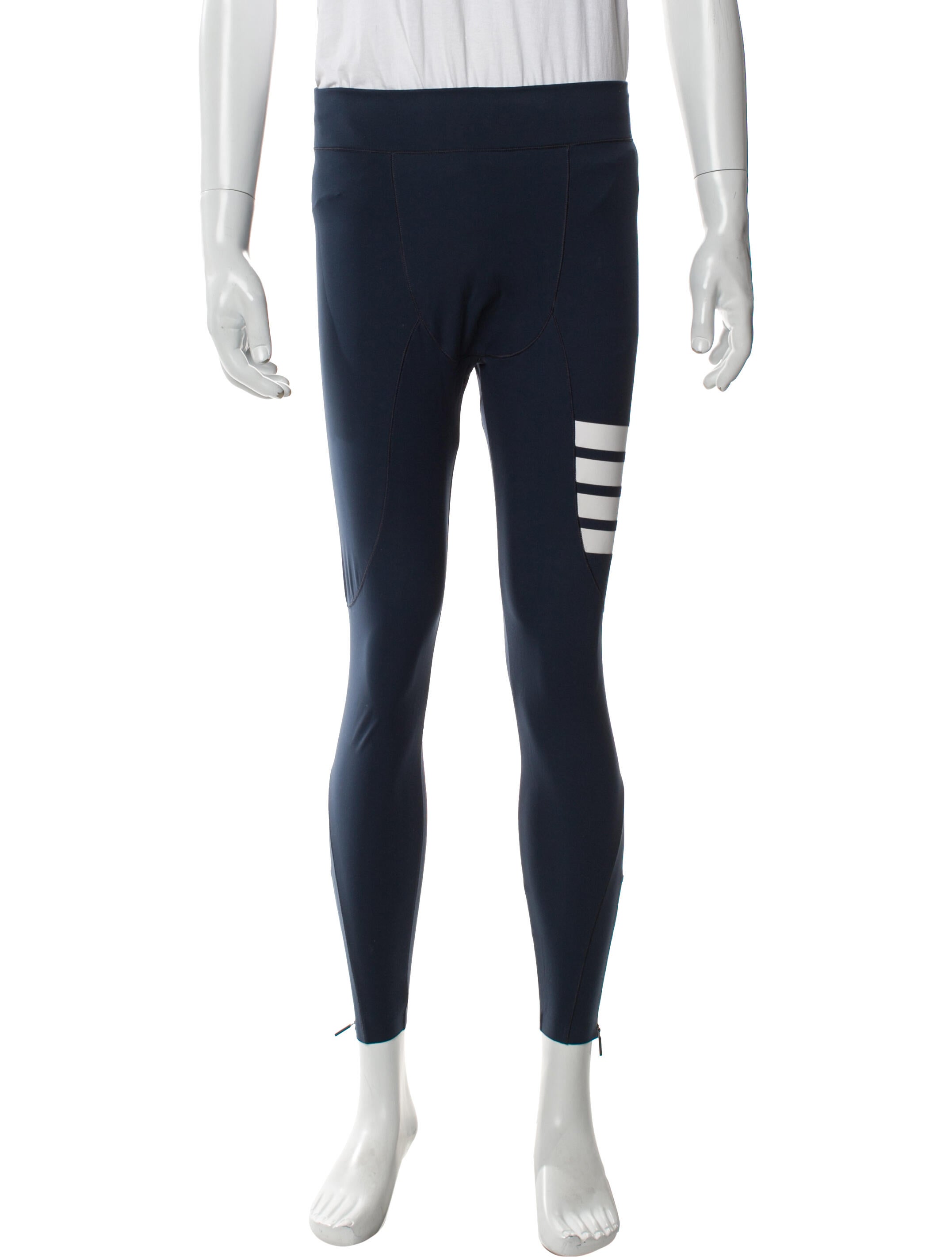 Thom Browne 4-Bar Compression Tights Joggers