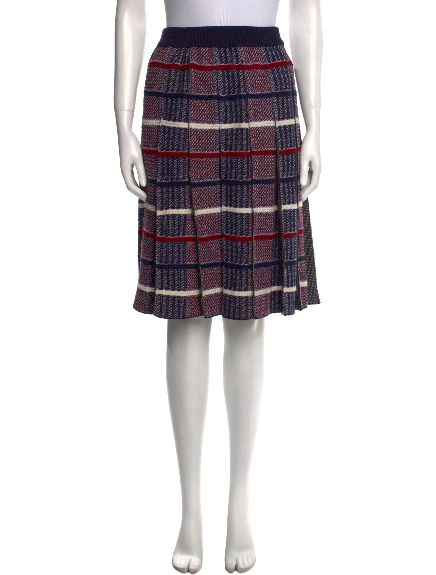 Thom Browne Wool Knee-Length Skirt