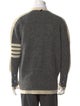 Thom Browne 4 Bar Stripe Wool Cardigan
