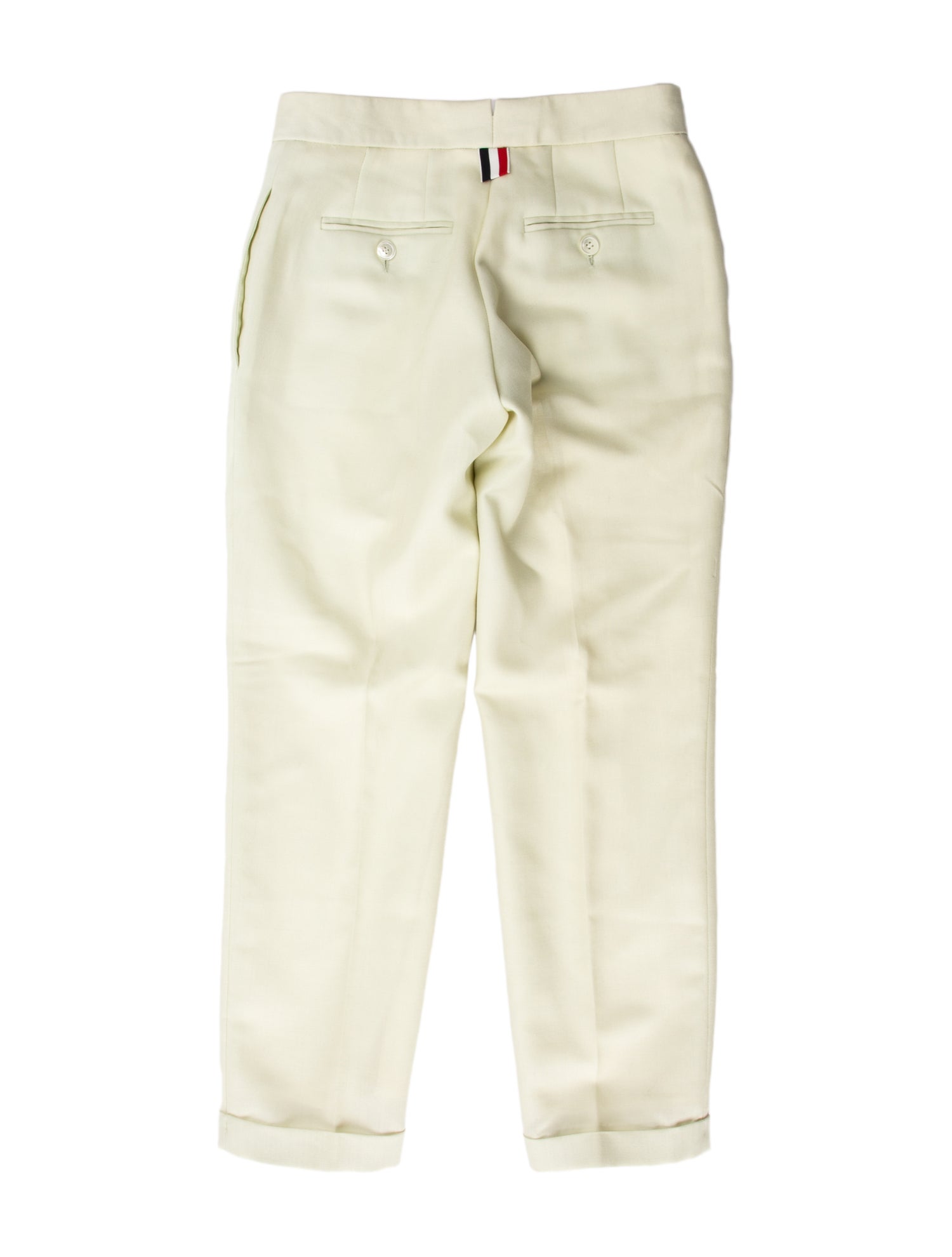 Thom Browne Wool Straight Leg Pants