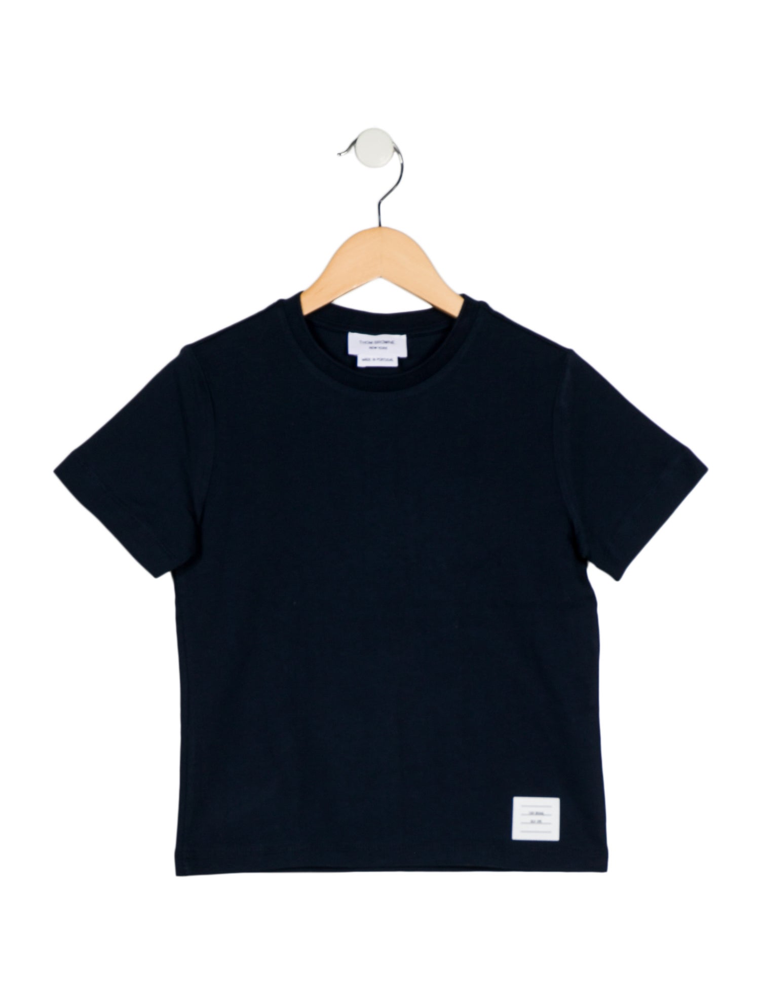 Thom Browne Boys Solid T-Shirt