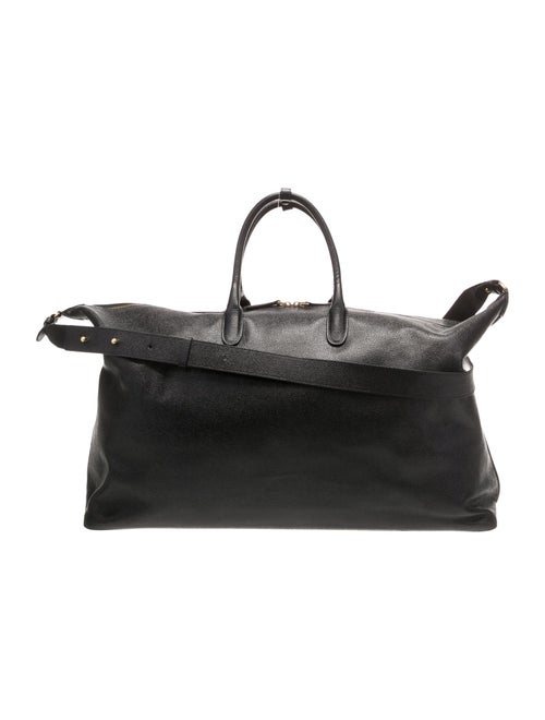 Thom Browne Leather Weekender