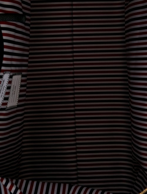 Thom Browne Leather Weekender