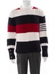 Thom Browne 4-Bar Wool Pullover