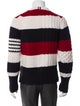 Thom Browne 4-Bar Wool Pullover