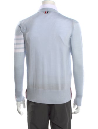 Thom Browne 4-Bar Wool Cardigan