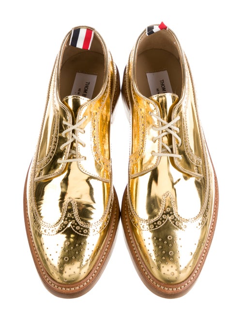 Thom Browne Leather Cutout Accent Spectators