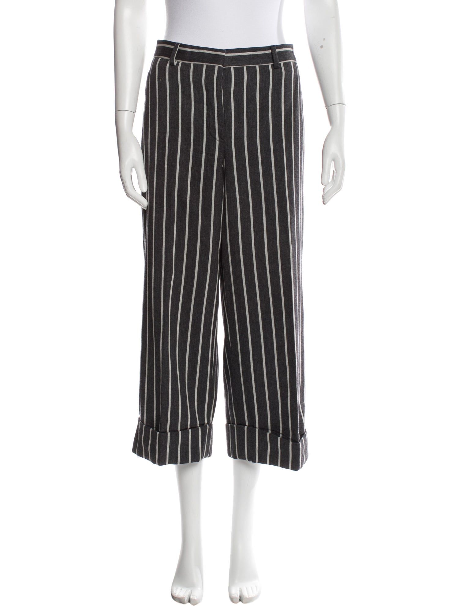 Thom Browne Wool Wide Leg Pants