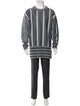 Thom Browne Linen Striped Pullover