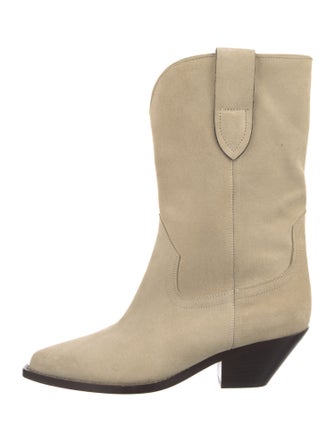 Thom Browne Suede Western Boots