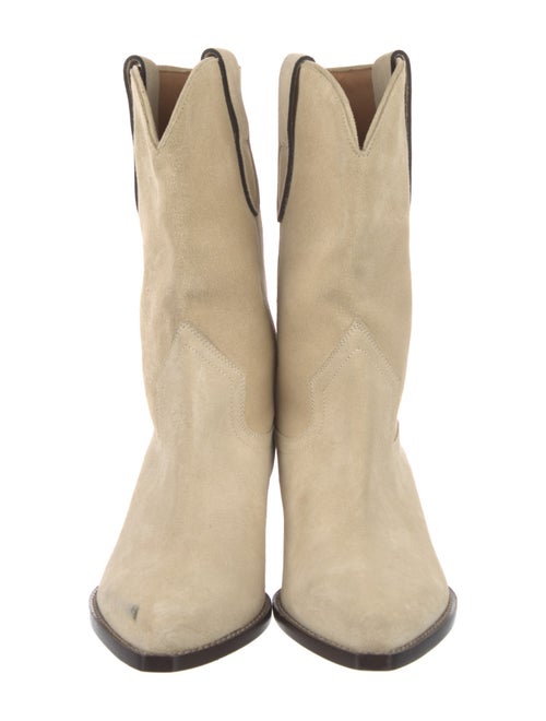 Thom Browne Suede Western Boots