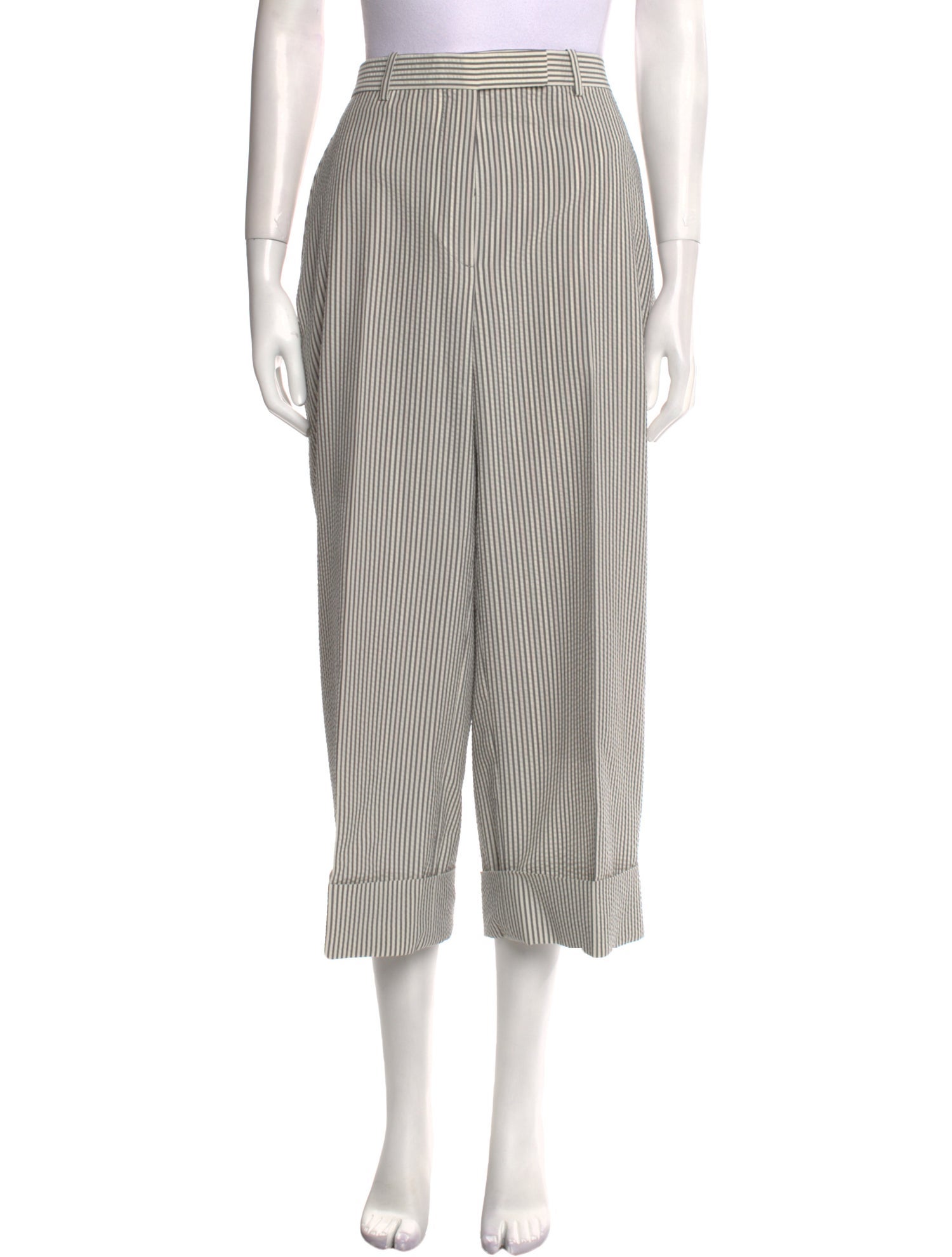 Thom Browne Wool Wide Leg Pants