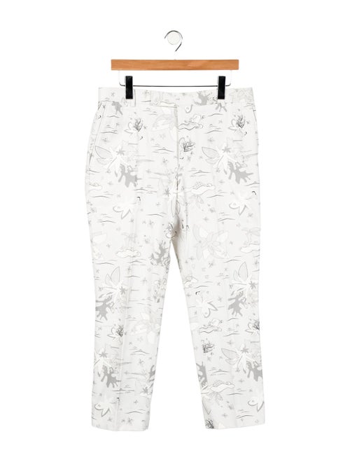 Thom Browne Floral Print Chinos