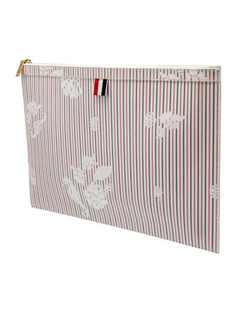 Thom Browne Leather Clutch