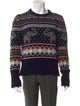 Thom Browne Wool Printed Pullover