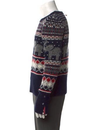 Thom Browne Wool Printed Pullover