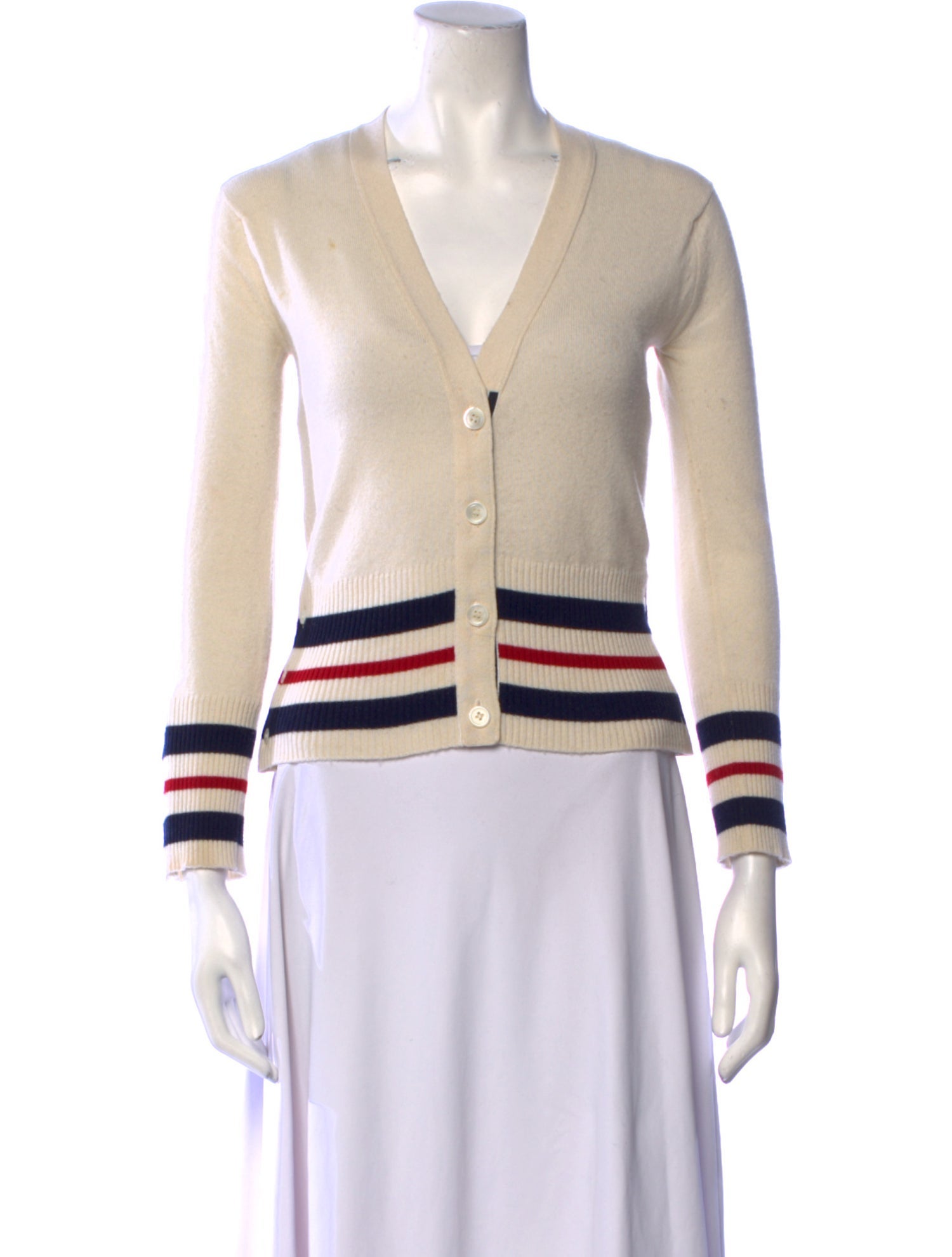 Thom Browne Cashmere Striped Sweater