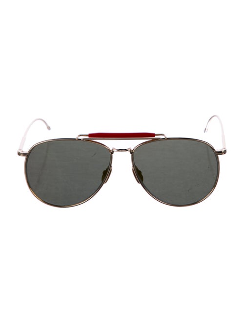 Thom Browne Aviator Tinted Sunglasses