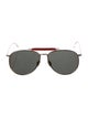 Thom Browne Aviator Tinted Sunglasses