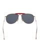 Thom Browne Aviator Tinted Sunglasses