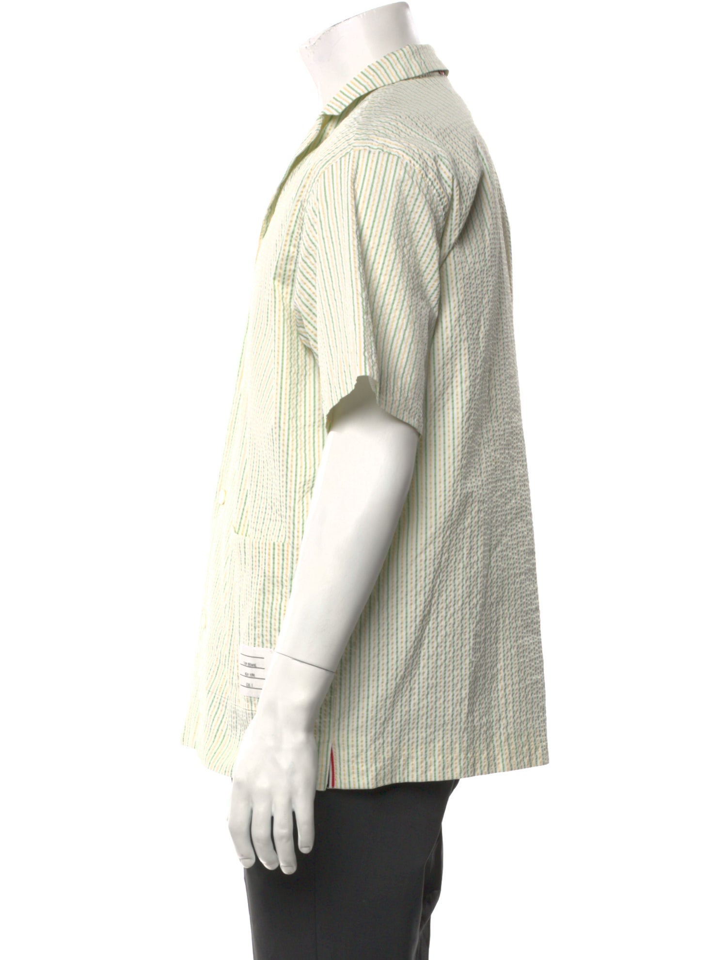 Thom Browne 2023 Seersucker Swim Tech Shirt