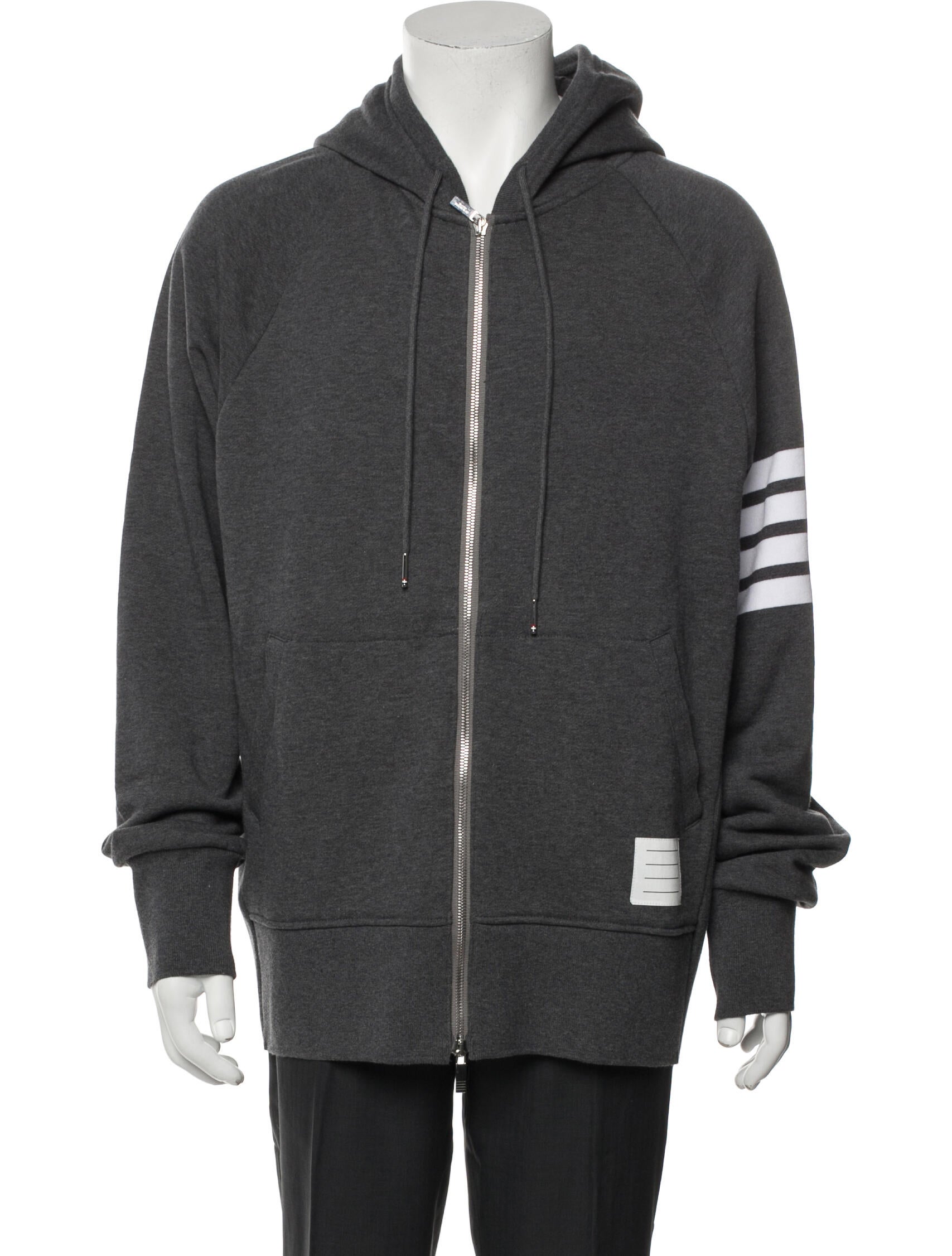 Thom Browne Striped V-Neck Cardigan