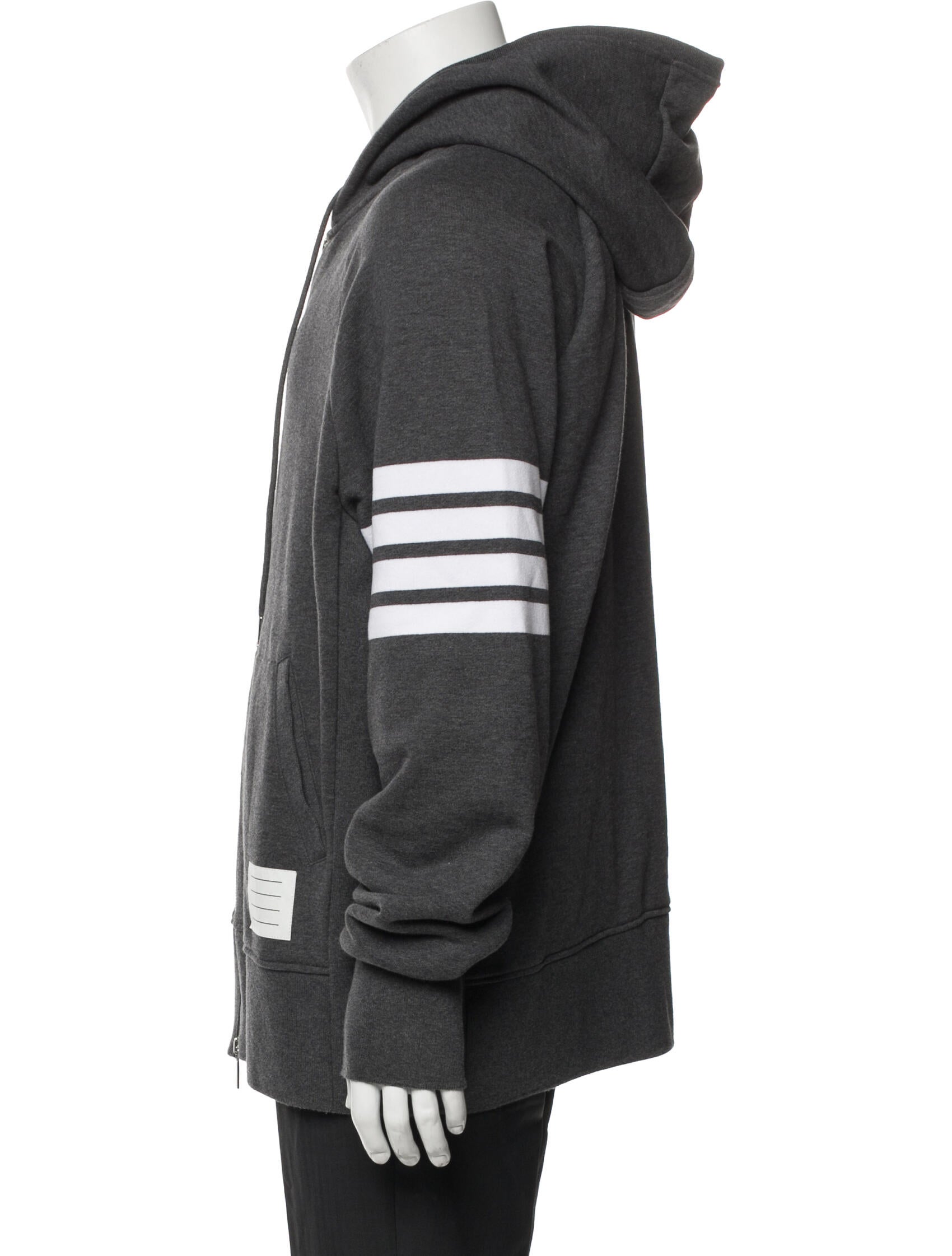 Thom Browne Striped V-Neck Cardigan