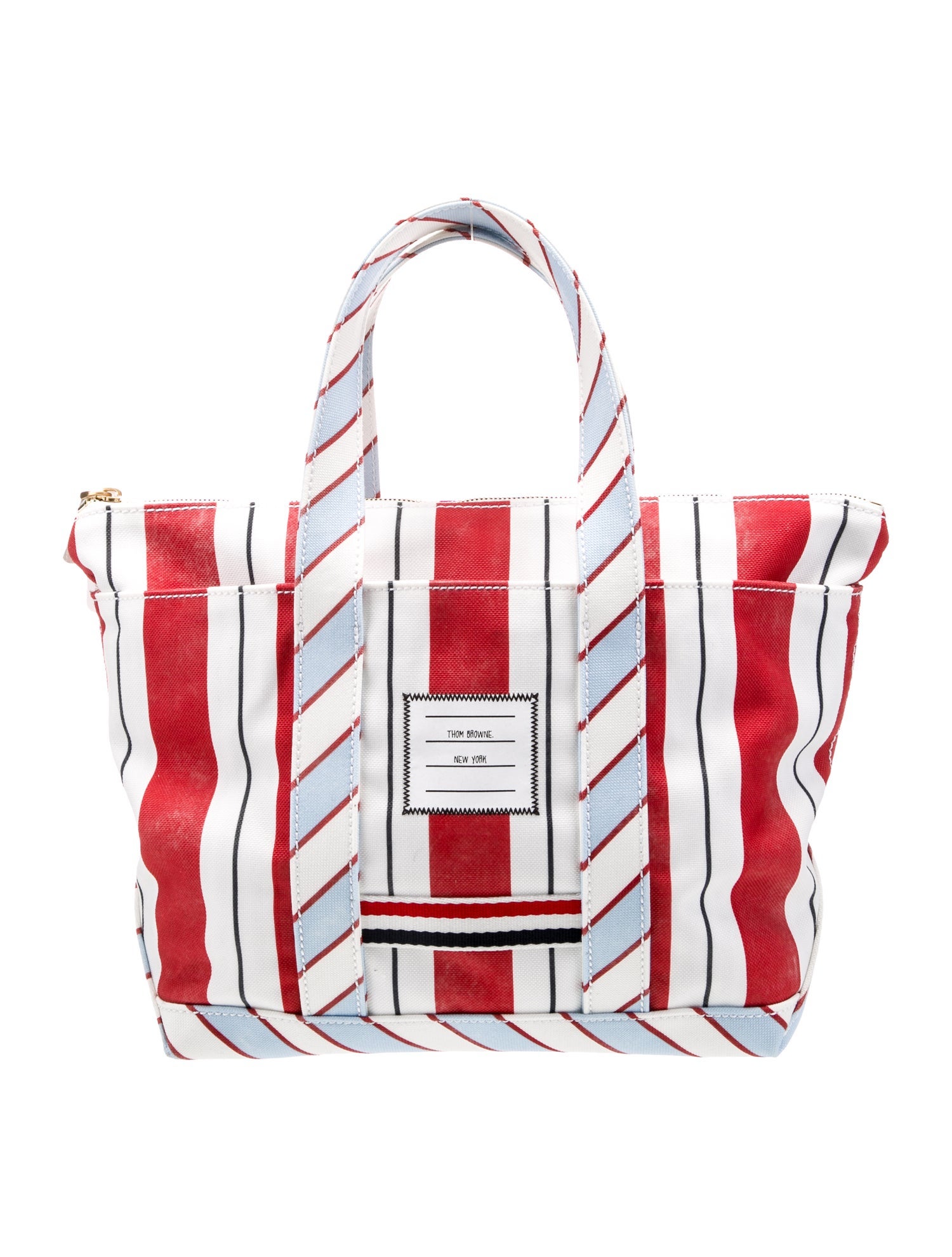 Thom Browne Canvas Top Handle Bag