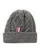 Thom Browne wool beanie hat